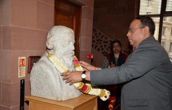 Gurudev Rabindranath Tagore&#39;s birth anniversary Celebrations at High Commission of India ( 9 May 2022)
